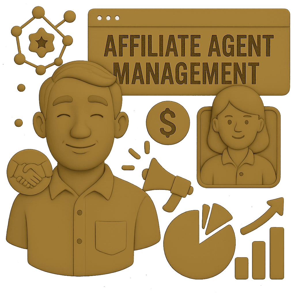 Affiliate Agent Management Dashboard Preview