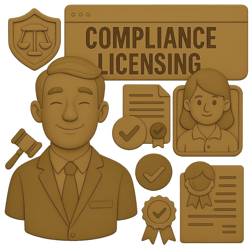 Compliance & Licensing Dashboard Preview